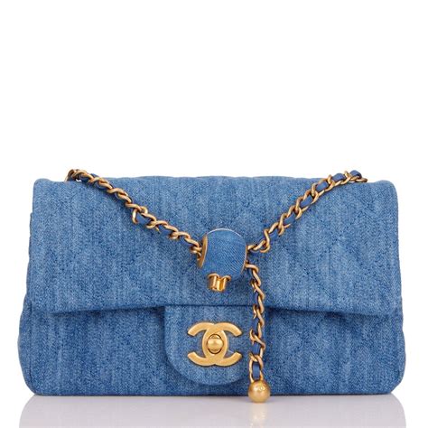 chanel bag pearl crush|chanel denim flap bag.